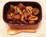 こんにゃく竹輪のピリ甘煮作り方5写真