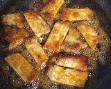 ご飯が進む！豚肉とニンニクの照り焼き作り方5写真