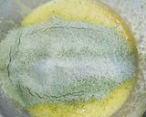 BP無し‼抹茶ロールケーキ♪作り方3写真