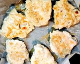 ボリューム鶏ささみのガーリック包み焼き作り方7写真