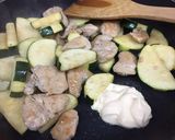 鶏肉とズッキーニのマヨドレ炒め作り方3写真