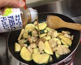 鶏肉とズッキーニのマヨドレ炒め作り方4写真