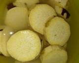 【常備菜】さつま芋と林檎のサッパリお酢煮作り方1写真