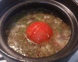 夏にぴったり！土鍋でトマトたこご飯作り方3写真