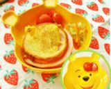 簡単　フレンチトースト☆プリンみたい作り方5写真