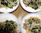 豚ニラもやし(とん平焼き風)☆作り方3写真
