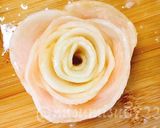 桃ローズで華やか桃とカムカムのヨーグルト作り方15写真