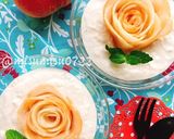 桃ローズで華やか桃とカムカムのヨーグルト作り方16写真