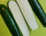 簡単、ズッキーニ焼き作り方1写真