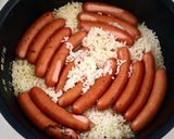 ソーセージの炊き込みご飯作り方2写真