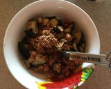 納豆とかぼちゃトッピングのラーメン作り方1写真