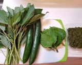 さっぱり疲労回復！モロヘイヤwith素麺作り方1写真