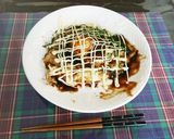 消化にいい食べ物でもっちりお好み焼き作り方9写真