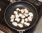 鶏むね肉と夏野菜の味ぽん炒め作り方3写真