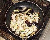 鶏むね肉と夏野菜の味ぽん炒め作り方4写真