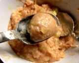 爽やか夏野菜のセロリ団子スープ作り方2写真