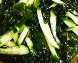 簡単!!きゅうりとわかめの麺つゆ和え作り方4写真