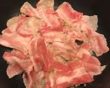 甘辛ニンニク効いた、豚バラ舞茸の肉豆腐!作り方7写真