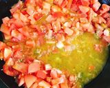骨付き鶏もも肉のトマト煮込みチーズ添え作り方7写真