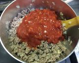 男飯 簡単ボロネーゼ ミートソースパスタ作り方6写真