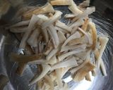 椎茸の軸とじゃこの甘辛カリカリ作り方2写真