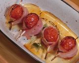 ミニトマトのベーコン巻き焼き作り方4写真