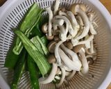 豚肉とピーマン、満願寺唐辛子のきんぴら作り方1写真