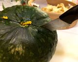 超簡単なかぼちゃの切り方☆ペティーナイフ作り方2写真