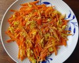 昆布茶だけで　にんじんしりしり・・作り方7写真