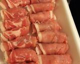 みょうがの肉巻き 焼き肉のたれで～作り方3写真