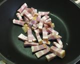 男飯 海苔と柚子胡椒のクリームパスタ作り方1写真