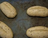 簡単♪揚げない♪きな粉揚げパン風　４つ分作り方3写真