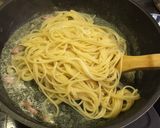 男飯 海苔と柚子胡椒のクリームパスタ作り方11写真