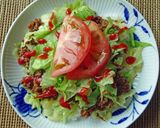 沖縄で食べたタコライス作り方6写真