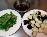 簡単！厚切り豚バラ肉と夏野菜の甘辛炒め作り方3写真