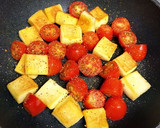 簡単♪はんぺんとミニトマトのチーズ焼き❤作り方3写真