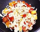 簡単♪はんぺんとミニトマトのチーズ焼き❤作り方4写真