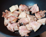 簡単！厚切り豚バラ肉と夏野菜の甘辛炒め作り方6写真
