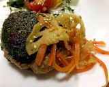 鶏ハンバーグ＊お弁当にも作り方10写真