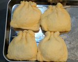 チーズ・じゃこ・納豆の油揚げ袋焼き！作り方3写真