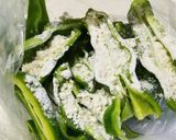 甘辛だれで☆万願寺とうがらしの肉詰め作り方4写真