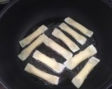 餃子皮チーズ巻揚げ作り方4写真
