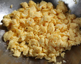昼夕♪簡単♪つるむらさきと炒り卵の和え物作り方1写真