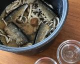 丸ごと☆秋刀魚ときのこの炊き込みご飯作り方9写真