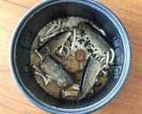 丸ごと☆秋刀魚ときのこの炊き込みご飯作り方10写真