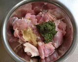 塩レモンとジェノベーゼでバジルチキン☆作り方3写真