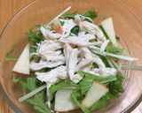 りんごと水菜のさっぱりサラダ☆作り方5写真