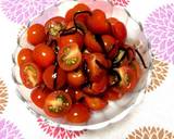 簡単副菜に♪ トマトの塩昆布和え☆作り方1写真