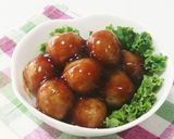 揚げずにプリプリ♪ 照り焼きミートボール作り方11写真