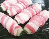 チーズたっぷり♪オクラとちくわの肉巻き作り方3写真